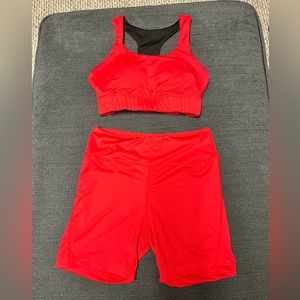 Red Workout Set